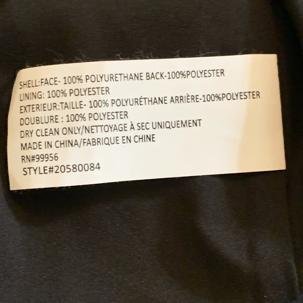 Shoshana Women's Oakley Faux Leather Minidress - Picture 10 of 10